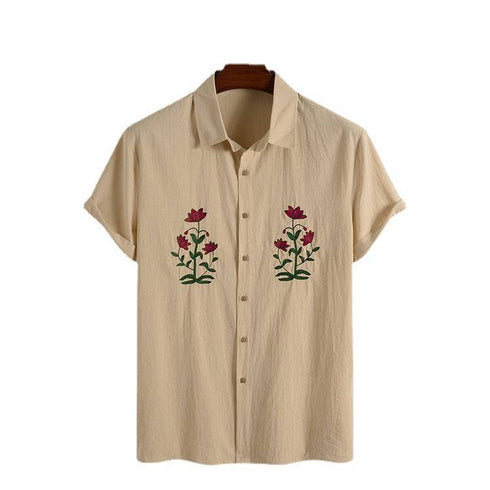 Men's Casual Short Sleeved Shirt